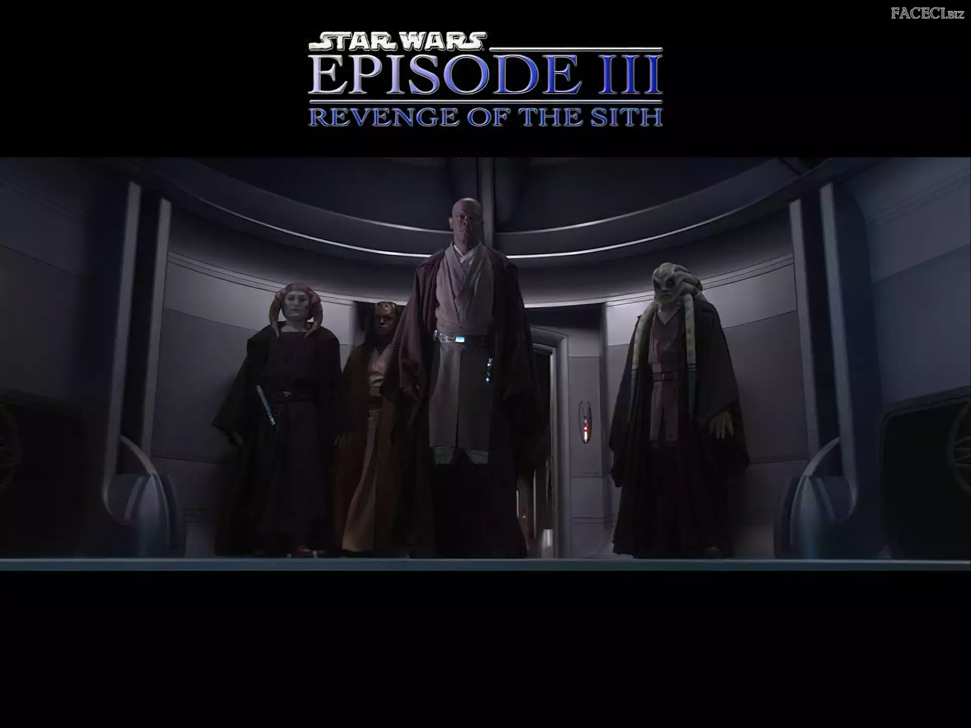 Star Wars, Samuel L. Jackson, drzwi, stwory