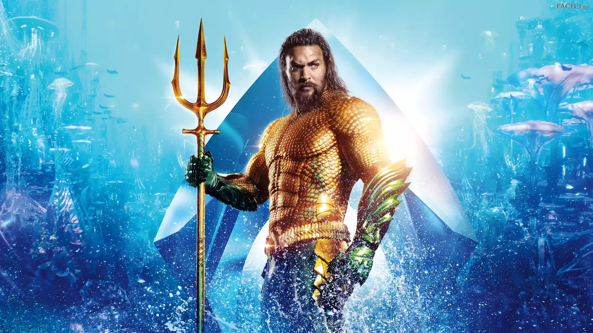 Trójząb, Jason Momoa, Aquaman, Film, Aktor